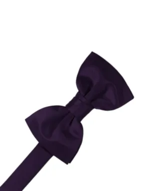 Amethyst Luxury Satin Kids Bow Tie