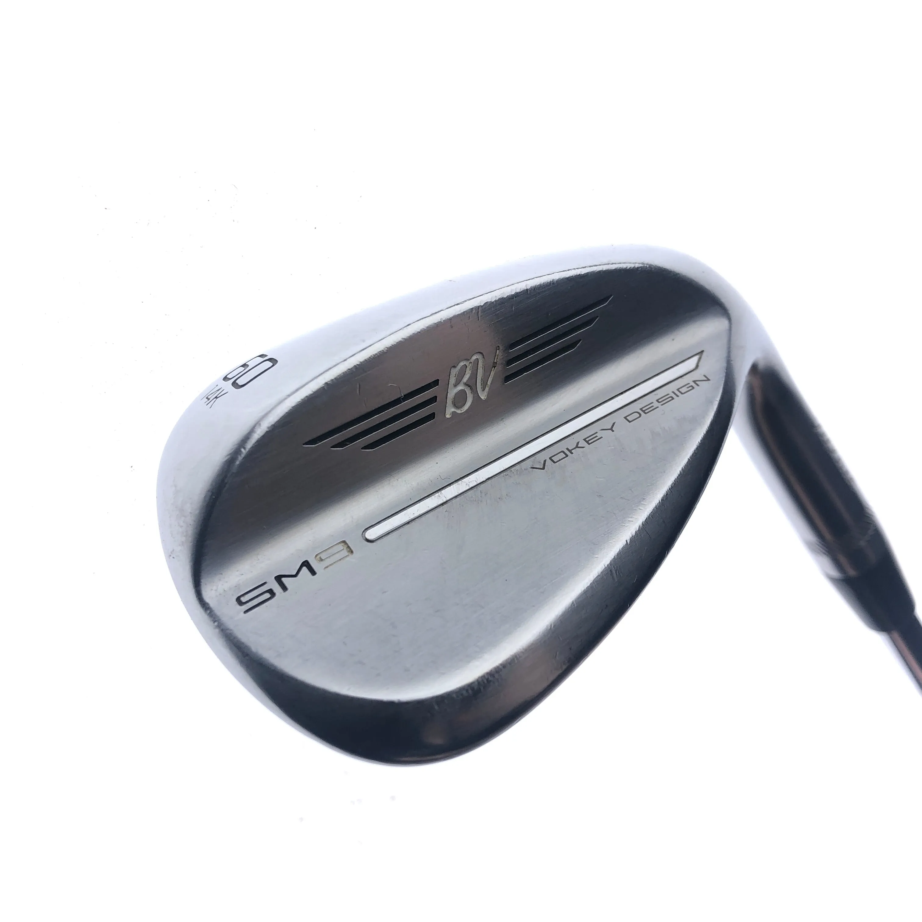 Used Titleist SM9 Tour Chrome Lob Wedge / 60.0 Degrees / Wedge Flex